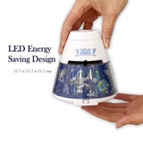 NNEDSZ Space Capsule Projector Night Light Kids STEM Toy - Space Planet
