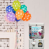 NNEDSZ Gachapon Capsule Toy Vending Machine Collectible Gacha Dispenser WHITE