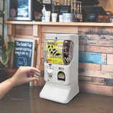 NNEDSZ Gachapon Capsule Toy Vending Machine Collectible Gacha Dispenser WHITE