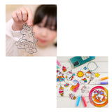 NNEDSZ Sparkly Ornament Suncatcher - DIY for Kids Art Craft Colouring PaintingSet