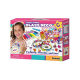 NNEDSZ Colorato Trendy Jewellery Glass Art Deco - DIY Craft Kit for Kids Painting Set