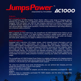 NNEDSZ 1000W Portable Power Station JumpsPower Battery Charger 716Wh LED Light