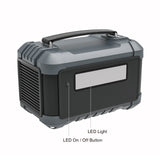 NNEDSZ 600W Portable Power Station JumpsPower Battery Charger 555Wh LED Light