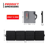 NNEDSZ 100W Solar Panel Portable Charger JumpsPower Power Generator Foldable