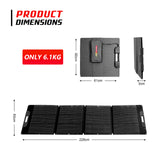 NNEDSZ 200W Solar Panel Portable Charger JumpsPower Power Generator Foldable