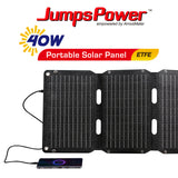 NNEDSZ 40W Solar Panel Portable Charger JumpsPower Power Generator Foldable