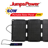 NNEDSZ 60W Solar Panel Portable Charger JumpsPower Power Generator Foldable