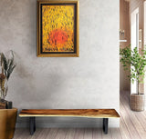 NNEDSZ Bench seat or low set console table, hallway table Raintree Wood 1.5 Meter 150cm