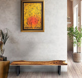 NNEDSZ Bench seat or low set console table, hallway table Raintree Wood 1.5 Meter 150cm