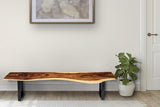 NNEDSZ Bench seat or low set console table, hallway table Raintree Wood 1.8 Meter 180cm