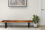 NNEDSZ Bench seat or low set console table, hallway table Raintree Wood 1.8 Meter 180cm