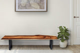 NNEDSZ Bench seat or low set console table, hallway table Raintree Wood 1.8 Meter 180cm