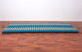 NNEDSZ Day bed Roll Out Mattress XL Large Foldout Mat relaxation day bed camping or Yoga Matt Natural Kapok Filled BLUE