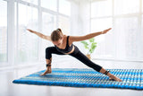 NNEDSZ Day bed Roll Out Mattress XL Large Foldout Mat relaxation day bed camping or Yoga Matt Natural Kapok Filled BLUE