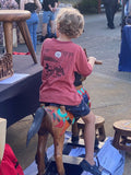 NNEDSZ Rocking horse handmade solid wood-beautiful hand painted detail-very unique