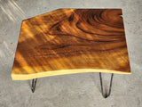 NNEDSZ Raintree Wood Live Edge Coffee Table-40-50 cm