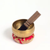NNEDSZ Singing bowl Nepalese Tibetan genuine 592g bowl 12 cm size includes genuine wand