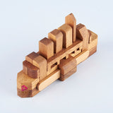 NNEDSZ Ship boat Puzzle - 3D Interlocking boat wooden puzzle.
