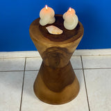 NNEDSZ Hourglass Side Table or Stool bedside side drinks table