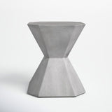 NNEDSZ Tablua Coffee Table Round Large Side Table 45 CM wide 51cm height Grey