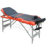 NNEDSZ YES4HOMES 3 Fold Portable Aluminium Massage Table Massage Bed Beauty Therapy