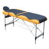 NNEDSZ YES4HOMES 2 Fold Portable Aluminium Massage Table Massage Bed Beauty Therapy