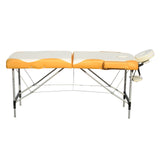 NNEDSZ YES4HOMES 2 Fold Portable Aluminium Massage Table Massage Bed Beauty Therapy