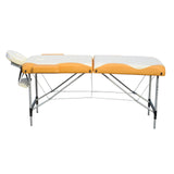 NNEDSZ YES4HOMES 2 Fold Portable Aluminium Massage Table Massage Bed Beauty Therapy