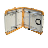 NNEDSZ YES4HOMES 2 Fold Portable Aluminium Massage Table Massage Bed Beauty Therapy