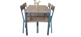 NNEDSZ YES4HOMES 5 Piece Kitchen Dining Room Table and Chairs Set Furniture