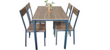 NNEDSZ YES4HOMES 5 Piece Kitchen Dining Room Table and Chairs Set Furniture