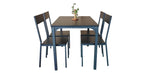 NNEDSZ YES4HOMES 5 Piece Kitchen Dining Room Table and Chairs Set Furniture