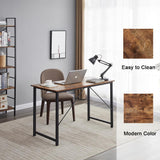 NNEDSZ YES4HOMES Computer Desk, Sturdy Home Office Desk for Laptop, Modern Simple Style Writing Table, Multipurpose Workstation