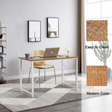 NNEDSZ YES4HOMES Computer Desk, Sturdy Home Office Gaming Desk for Laptop, Modern Simple Style Table, Multipurpose Workstation