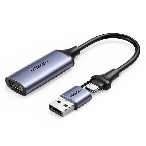 NNEDSZ 40189 USB-C to HDMI 2 in 1 HD Video Capture Card