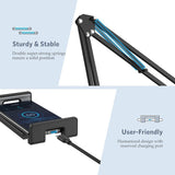NNEDSZ UGREEN 50394 Universal Holder with Folding Long Arm Black
