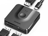 NNEDSZ UGREEN 60622 Displayport DP 1.2 Bidrectional Switch