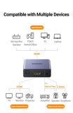 NNEDSZ UGREEN 60649 HDMI Audio Extractor (SPDIF + 3.5mm AUX)