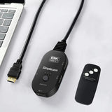 NNEDSZ Simplecom CM353 3-Port HDMI 2.1 Switch 3 IN 1 OUT Splitter HDCP 2.3 8K@60Hz