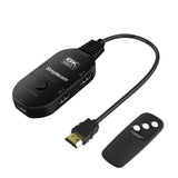 NNEDSZ Simplecom CM353 3-Port HDMI 2.1 Switch 3 IN 1 OUT Splitter HDCP 2.3 8K@60Hz