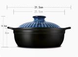 NNEDSZ Color King Casserole with Lid Blue (2000ML)