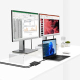 NNEDSZ Simplecom DA327 USB 3.0 or USB-C to Dual HDMI Display Adapter for 2x 1080p Extended Screens