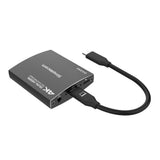 NNEDSZ Simplecom DA330 USB-C to Dual HDMI MST Adapter 4K@60Hz with PD and Audio Out