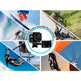 NNEDSZ BDI New Action Camera 4K wifi sports DV Cam Blue