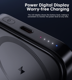 NNEDSZ CHOETECH B743-BK 10000mAh PD20W Magnetic Power Bank with Holder Black