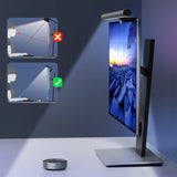 NNEDSZ CHOETECH E1129 Wireless LED Lamp Monitor Lighting