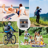 NNEDSZ CHOETECH SC004 14W USB Foldable Solar Powered Charger