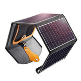 NNEDSZ CHOETECH SC005 22W Portable Waterproof Foldable Solar Panel Charger (Dual USB Ports)