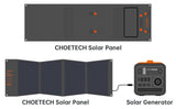 NNEDSZ CHOETECH SC008 120W Foldable Solar Charger