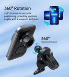 NNEDSZ CHOETECH T206-F 15W Magnetic Car Charger Holder